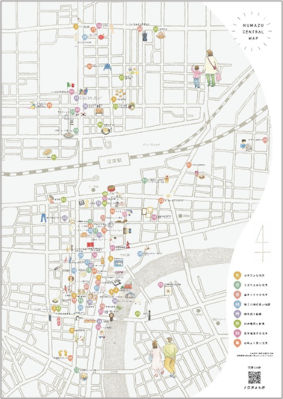 まちの感触MAP裏面イメージ