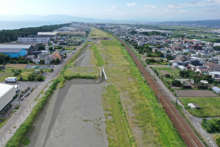 新貨物ターミナル　鉄道施設本体工事着工