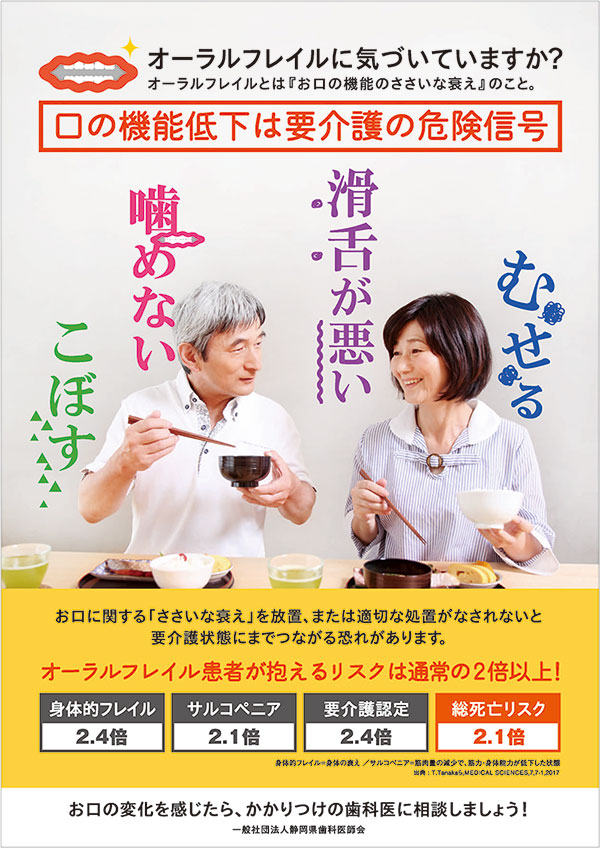 オーラルフレイルに気づいていますか？