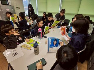 謎解きゲームの様子