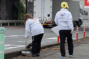 清掃の様子