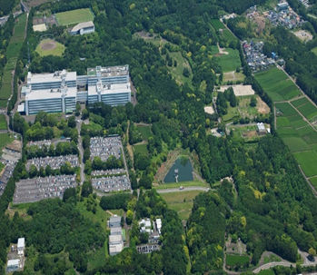 富士通沼津工場の空撮画像