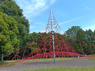 愛鷹運動公園 ロープ遊具