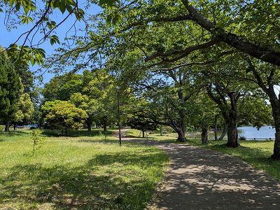 門池公園遊歩道