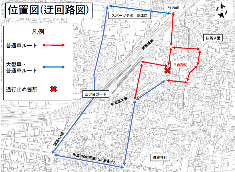 迂回路図