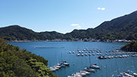 重須から望む内浦湾