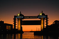 びゅうお8（オレンジライトアップ2）