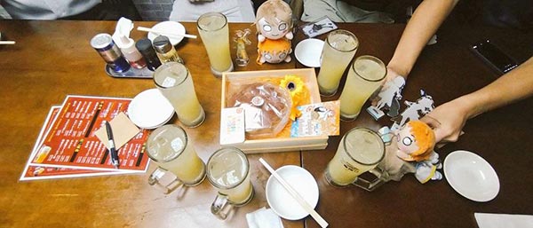 コミュニティの方たちとの様子