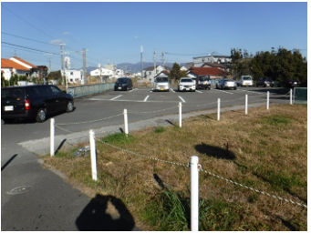 高架側道10号線終点