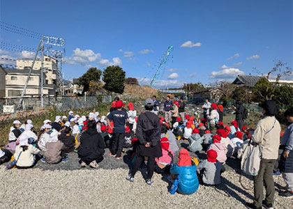 フィールドワークの様子