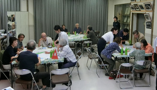 沼津御用邸記念公園周辺地区ワークショップの様子
