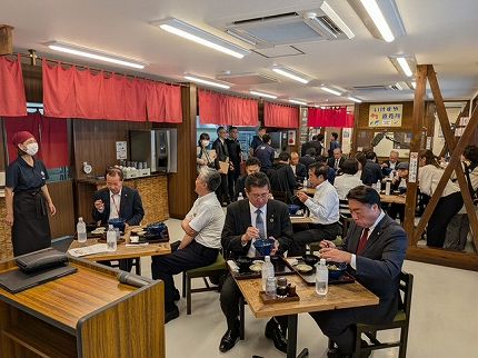 試食会の様子