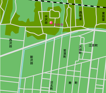 大中寺　地図