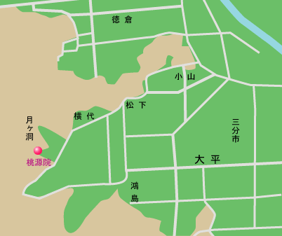 桃源院　地図