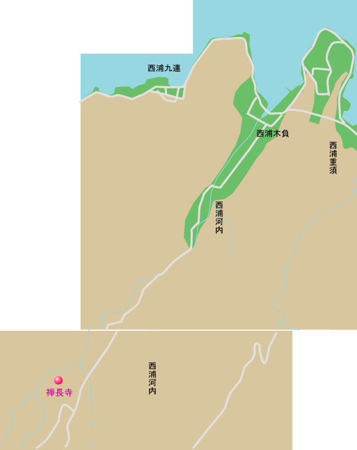 禅長寺　地図