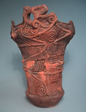 縄文式土器の画像