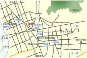 玉江町マップ